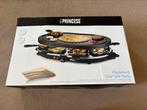 Princess Raclette Oval Grill Party met 8 pannetjes, Ophalen of Verzenden, Zo goed als nieuw, 4 t/m 7 personen