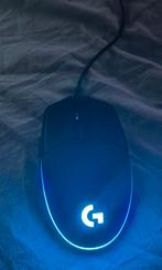 Logitech g203 gamibg muis + gratis xxl muismat, Computers en Software, Muizen, Rechtshandig, Muis, Gebruikt, Logitech G