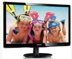 Philips 226V4LA 21,5" Monitor, 3 tot 5 ms, Full HD, Ophalen of Verzenden, Zo goed als nieuw