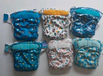 Pakket van 6 all in one wasbare Mio luiers beschikbaar voor biedingen