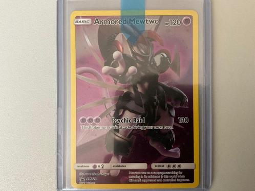 Armored Mewtwo - SM228, Hobby en Vrije tijd, Verzamelkaartspellen | Pokémon, Gebruikt, Losse kaart, Verzenden