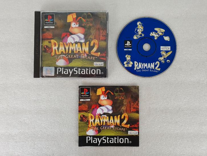 PS1: Rayman 2, Spelcomputers en Games, Games | Sony PlayStation 1, Gebruikt, Avontuur en Actie, 1 speler, Vanaf 3 jaar, Ophalen of Verzenden