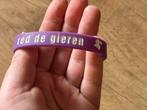 Red de gieren armband paars, Ophalen of Verzenden, Zo goed als nieuw, Paars