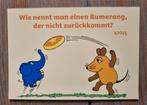 DIE MAUS kaart " frisbee " postcrossing nieuw, Ophalen, 1980 tot heden
