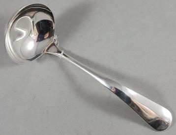 Zilveren Juslepel Hollands glad antiek 835 zilver beschikbaar voor biedingen