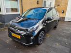 Zwarte Kia Picanto 1.0 Dealeronderh. Airco+Cruise+Metaal, Voorwielaandrijving, Stof, 4 stoelen, Zwart