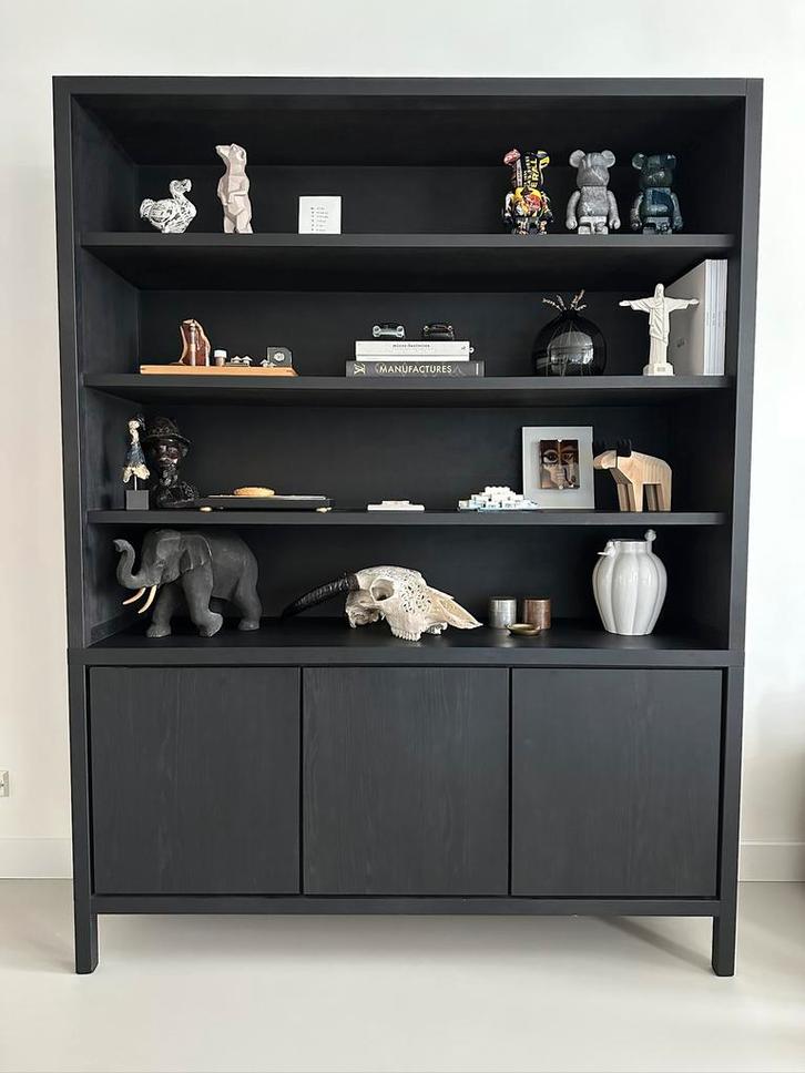 Goossens Sira Line Buffetkast, Huis en Inrichting, Kasten | Buffetkasten, Zo goed als nieuw, 200 cm of meer, 25 tot 50 cm, Ophalen