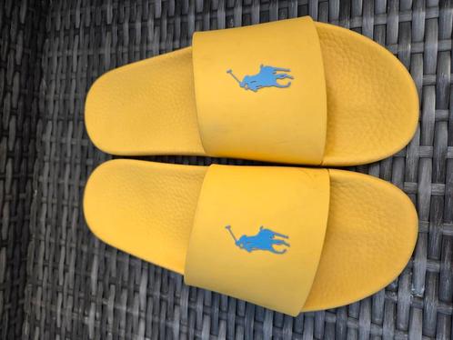 Badslippers van Raph Lauren Polo Sport maat 45., Kleding | Heren, Badmode en Zwemkleding, Overige maten, Geel, Ophalen of Verzenden