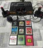 Atari 2600 met 2 Controllers en 9 Games, Met 2 controllers, Ophalen of Verzenden, Atari 2600, Gebruikt