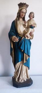 Katholiek gips maria beeld, Antiek en Kunst, Antiek | Religie, Ophalen of Verzenden