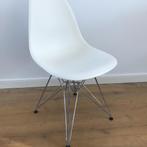 IZGS Vitra DSR Eames plastic chair design stoel wit, Huis en Inrichting, Gebruikt, Wit, Eén, Ophalen