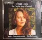 Edvard Grieg - Complete Songs Vol. 2 - CD, Ophalen of Verzenden, Romantiek, Zo goed als nieuw, Vocaal