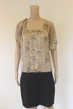 Summum goud/zwartkleurige jurk maat 38, Kleding | Dames, Jurken, Maat 38/40 (M), Overige kleuren, ., Ophalen of Verzenden