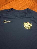 Koning Willem 1 college Nike shirt, Maat 46 (S) of kleiner, Blauw, Ophalen of Verzenden, Zo goed als nieuw