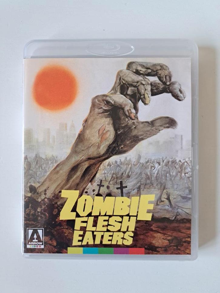Zombie Flesh Eaters (Lucio Fulci) [Arrow Video Blu-ray], Cd's en Dvd's, Blu-ray, Zo goed als nieuw, Horror, Ophalen of Verzenden