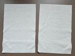 Ikea Fintsen badmat wit 40x60 cm 2 stuks gratis, Huis en Inrichting, Ophalen of Verzenden, Zo goed als nieuw, Wit, Badmat