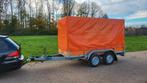 Aanhangwagen 2000kg Huif. 3 meter. Zeer goede staat!, Auto diversen, Aanhangers en Bagagewagens, Ophalen, Zo goed als nieuw