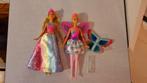 2 Barbies Dreamtopia, waarvan 1 met Vliegende vleugels, Kinderen en Baby's, Speelgoed | Poppen, Ophalen of Verzenden, Zo goed als nieuw