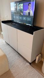 Meubella dressoir / tv meubel (beige - grijs), Ophalen, Met plank(en), 150 tot 200 cm, Zo goed als nieuw