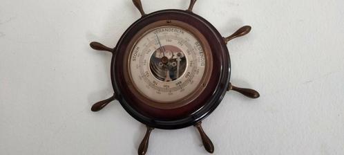Stuurwiel barometer, Audio, Tv en Foto, Weerstations en Barometers, Gebruikt, Barometer, Ophalen of Verzenden