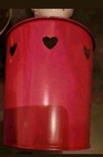 Roze bloempot 14.5 bij 14.5 cm, Tuin en Terras, Rond, Binnen, Ophalen of Verzenden, Zo goed als nieuw