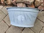 Zinken teil Zinkenteil 60 cm ovaal, Tuin en Terras, Tuin, Gebruikt, Ophalen of Verzenden, Metaal