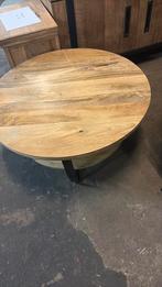 Salontafel rond 90cm mango, Ophalen, Minder dan 55 cm, Outletliving7@gmail.com, Rond