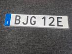 Kentekenplaat Zweden nummerbord Nummerplaat License Sweden S, Ophalen of Verzenden, Gebruikt, Auto's