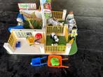 PLAYMOBIL ZooClinic dierenarts dierentuin met stokstaartjes, Kinderen en Baby's, Speelgoed | Playmobil, Ophalen, Gebruikt, Complete set
