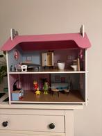 Poppenhuis van hout, Lidl, Ophalen of Verzenden, Zo goed als nieuw, Poppenhuis