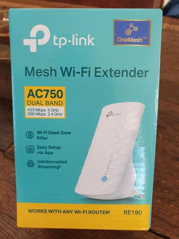 2 stuks TP Link Mesh Wi-Fi extender beschikbaar voor biedingen