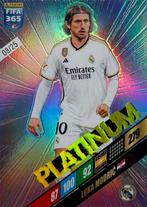 Panini FIFA 365 2024 'Luka Modric' PLATINUM SILVER 08/25, Nieuw, Ophalen of Verzenden, Plaatje