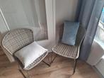 Twee Tuinstoelen van Riet/Rotan, Huis en Inrichting, Stoelen, Gebruikt, Twee, Ophalen of Verzenden, Landelijk