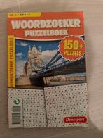 Woordzoeker Puzzelboek - 150+ Puzzels, Hobby en Vrije tijd, Denksport en Puzzels, Ophalen of Verzenden, Zo goed als nieuw, Puzzelboek