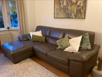 Italsofa leren Loungebank