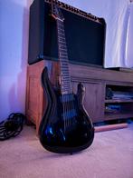 harley benton 7 string R-457BK (incl gigbag), Ophalen, Zo goed als nieuw, Solid body, Overige merken