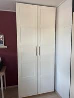 Ikea pax kast hout met witte deuren, Huis en Inrichting, Kasten | Kledingkasten, Ophalen of Verzenden, Gebruikt, 50 tot 75 cm