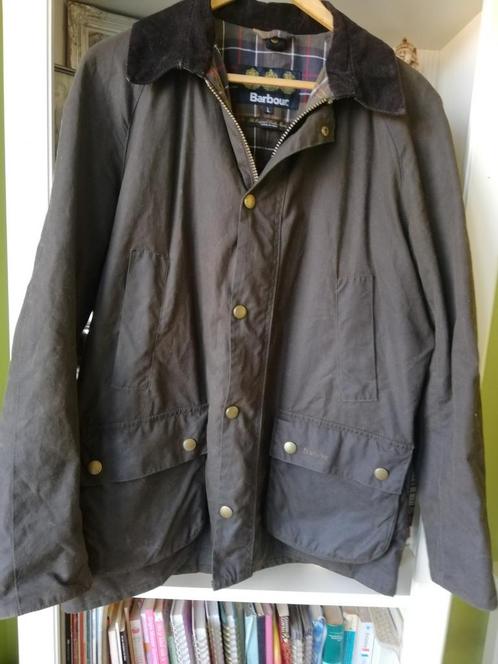 Barbour Ashby mt L wax jack., Kleding | Heren, Jassen | Winter, Zo goed als nieuw, Maat 52/54 (L), Zwart, Ophalen of Verzenden
