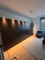Ikea pax kast 4 meter lang zwartbruin, Huis en Inrichting, Kasten | Kledingkasten, 200 cm of meer, Ophalen of Verzenden, Zo goed als nieuw