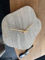 Klok 50cm echt marmer bkeuze meerdere op voorraad, Huis en Inrichting, Ophalen, Nieuw, Analoog, Wandklok