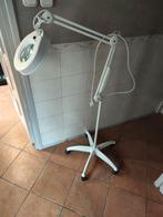 Vloerlamp met loep, Huis en Inrichting, Ophalen, 100 tot 150 cm, Zo goed als nieuw, Modern