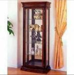 Eiken/ kersenhout vitrine kasten en meubels, Huis en Inrichting, Ophalen, 25 tot 50 cm