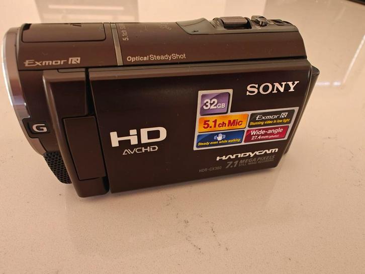 Sony Handycam HDR-CX380 - Topstaat!, Audio, Tv en Foto, Videocamera's Digitaal, Ophalen of Verzenden