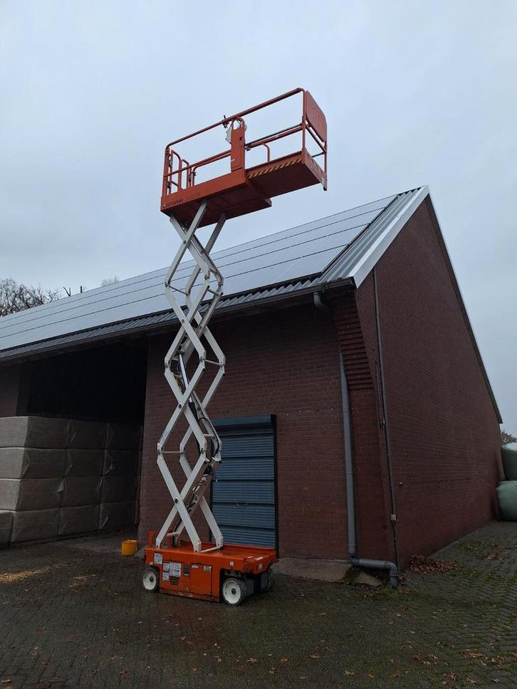 Snorkel S3219E Schaarhoogwerker Gekeurd, Zakelijke goederen, Machines en Bouw | Liften, Steigers en Ladders, Ophalen