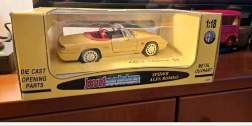 Nieuw: Alfa Romeo Spider 1:18, Hobby en Vrije tijd, Modelauto's | 1:18, Nieuw, Auto, Verzenden