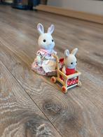 Sylvanian Families Konijnen met kinderwagen, Ophalen, Zo goed als nieuw, Overige typen
