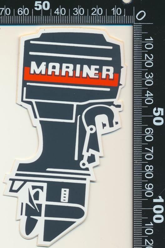 Sticker: Mariner, Verzamelen, Stickers, Zo goed als nieuw, Bedrijf of Vereniging, Ophalen of Verzenden