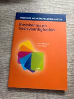 Wiskunde boek: Basiskennis en basisvaardigheden, Ophalen of Verzenden, Beta, Zo goed als nieuw, HBO