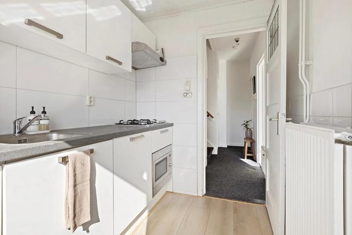 Complete keuken inclusief AEG vaatwasser, Huis en Inrichting, Keuken | Complete keukens, Gebruikt, Enkelwandige keuken, Wit, Ophalen