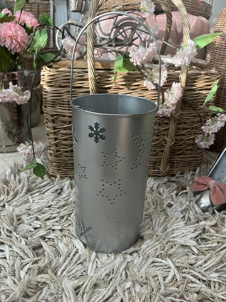 Te koop: Rivièra Maison windlicht sterren/sneeuwvlokken, Overige kleuren, 25 tot 50 cm, Nieuw, Ophalen of Verzenden